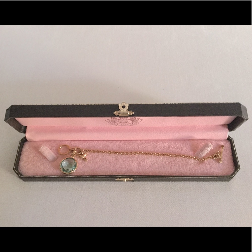 Juicy Couture Gold-tone Charm Bracelet
